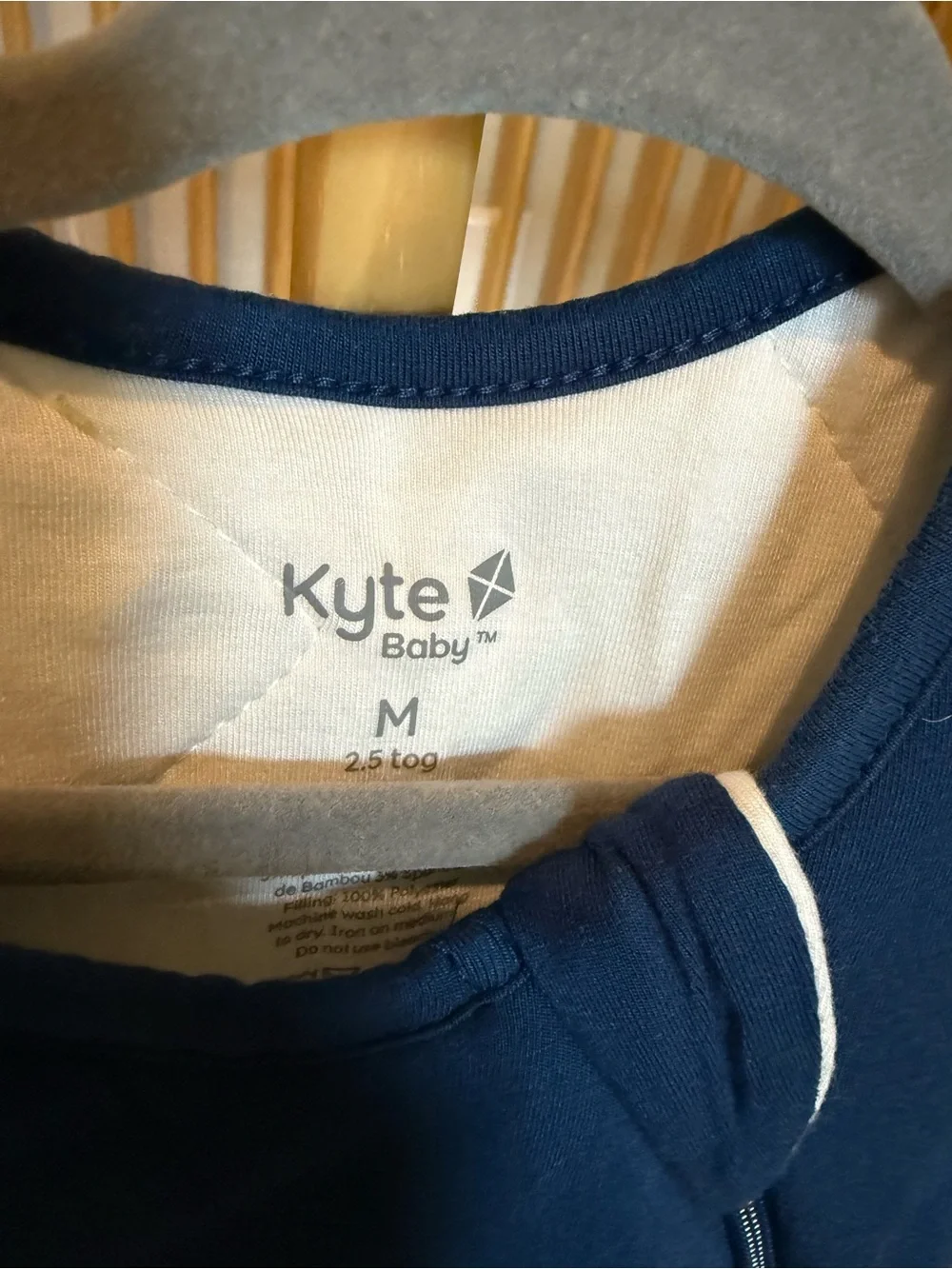 Kyte Baby Tahoe Bamboo Sleep Bag 2.5 TOG (Medium, 6-18M, EUC)